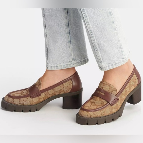 Coach Shoes - Coach women’s Colleen Loafer In Signature
Jacquard size 10.  #6